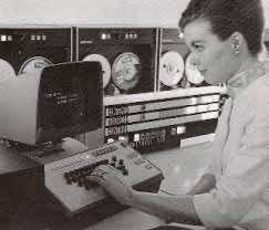 Early computer operator